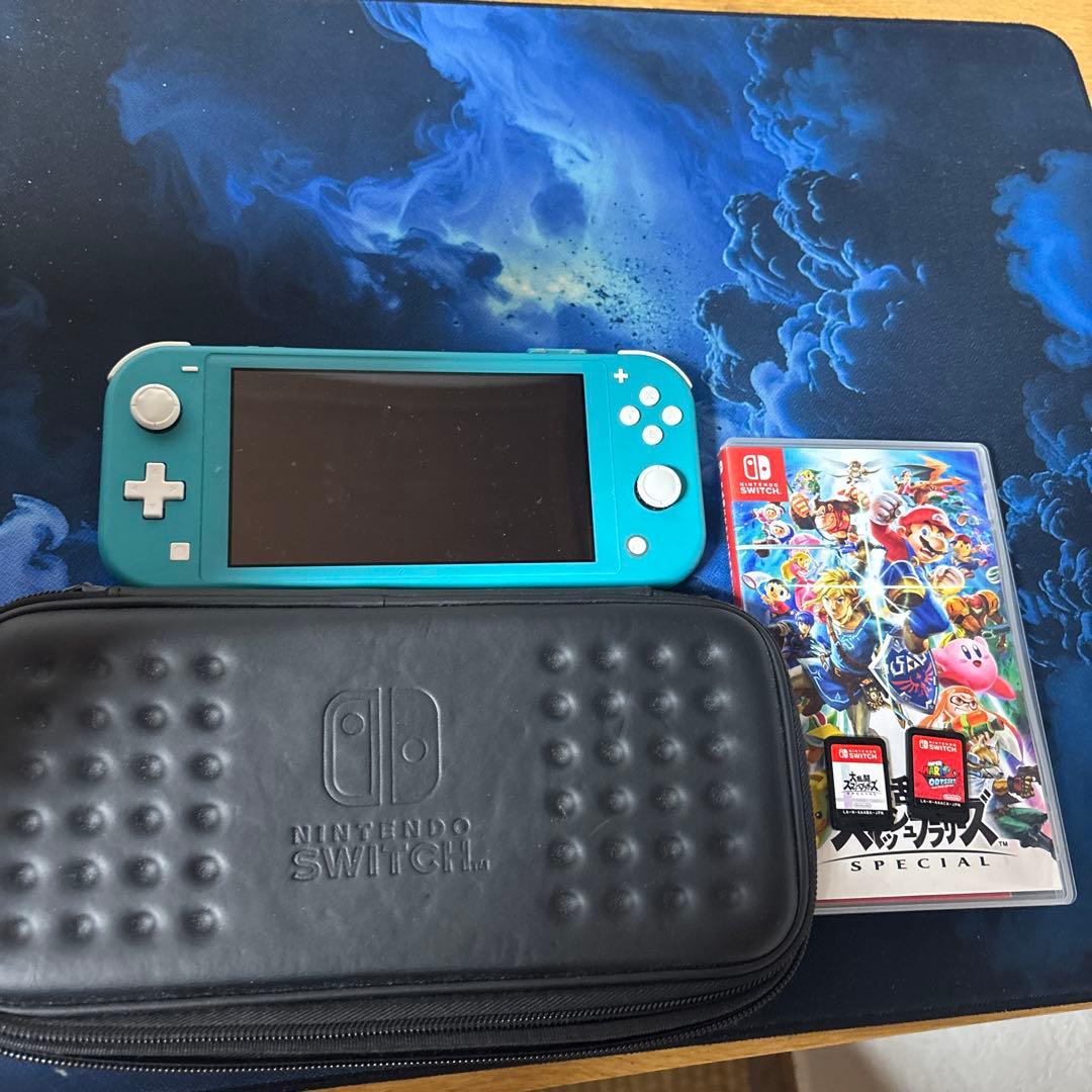 Nintendo Switch Lite ターコイズ 本体 + ゲームソフト