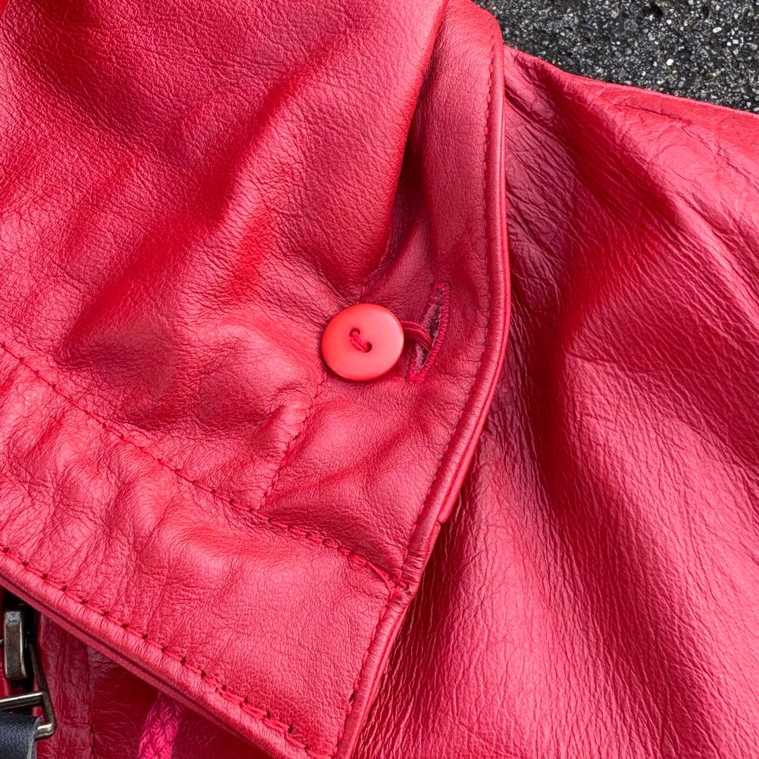ジャケット・アウター 90s JUNKO CHINO Hooded Leather JKT