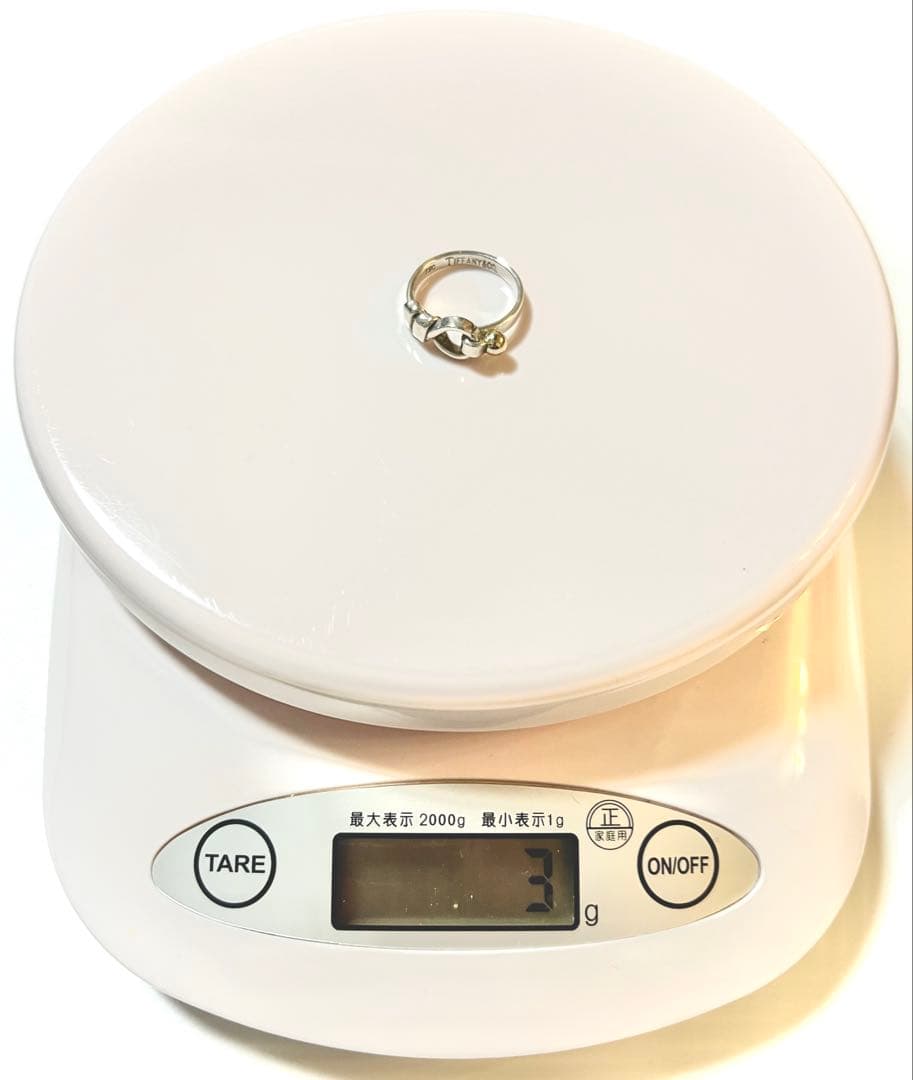 ティファニー　750ゴールド 925シルバー　リング