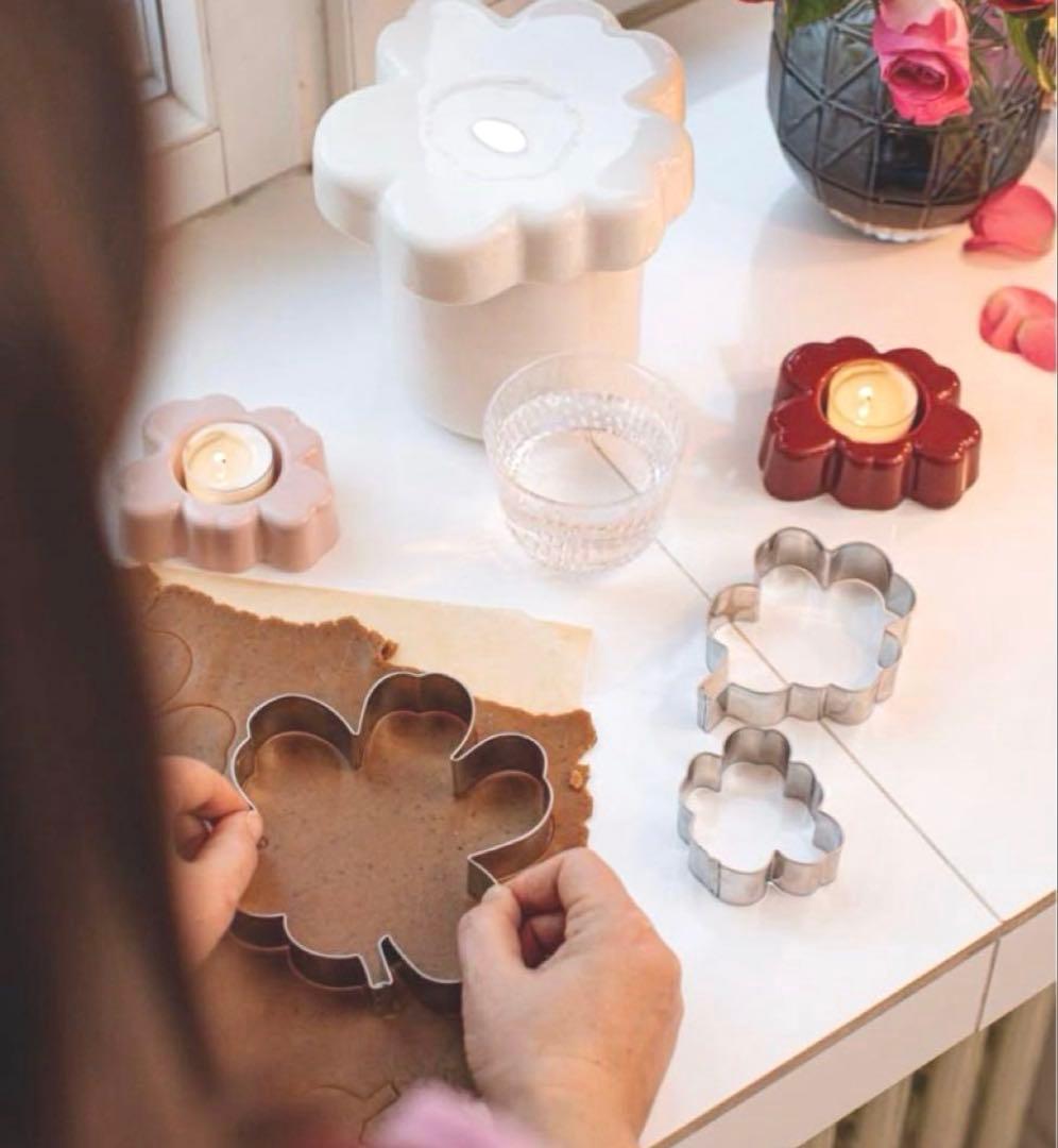 限定　マリメッコ ウニッコ 60th クッキーカッター クッキー型