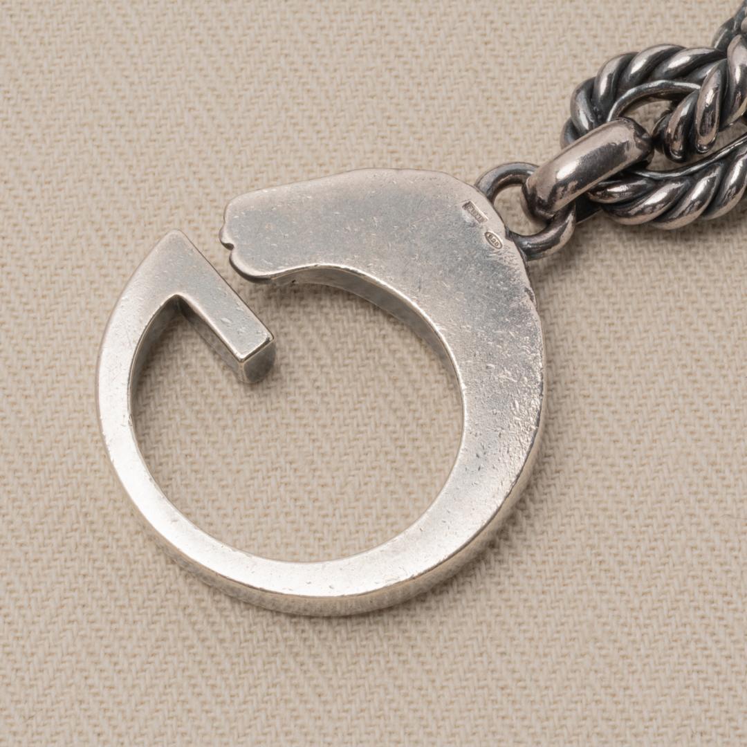 GUCCI ヴィンテージ ホースヘッド ブレスレット Ag925