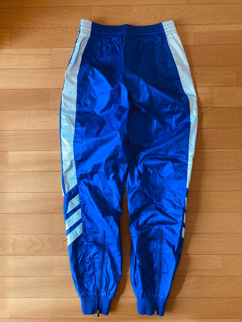 90's デサントアディダス セットアップ　ナイロン　トラックジャケット