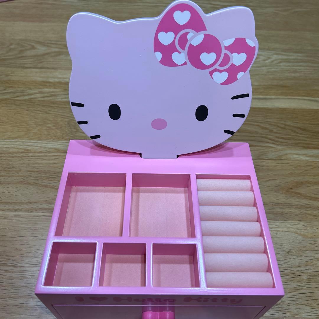 ハローキティ　ミラー付きジュエリーBOX 2009年　未使用