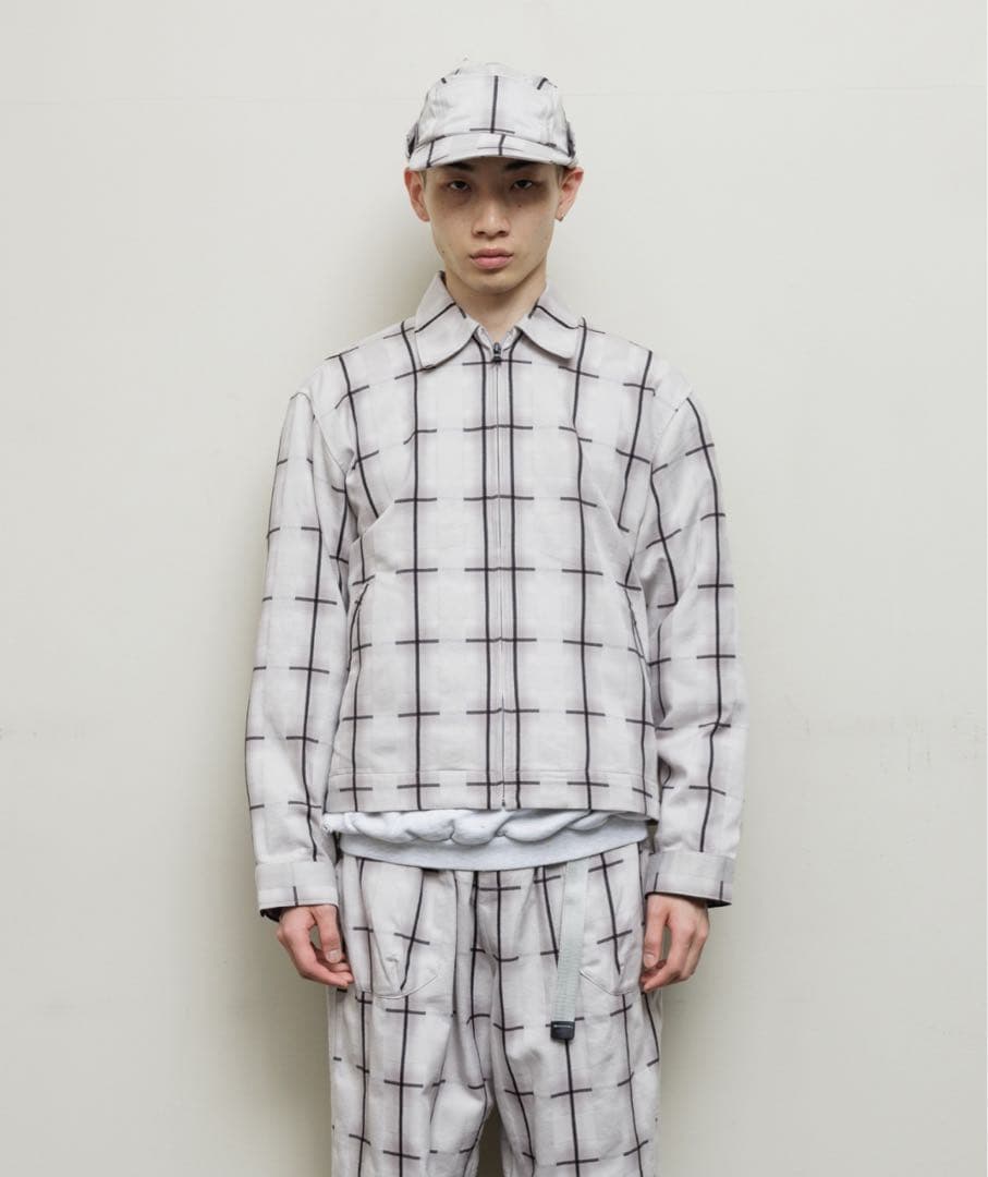 【BAL/バル】PLAID ZIP SHIRT BLOUSON