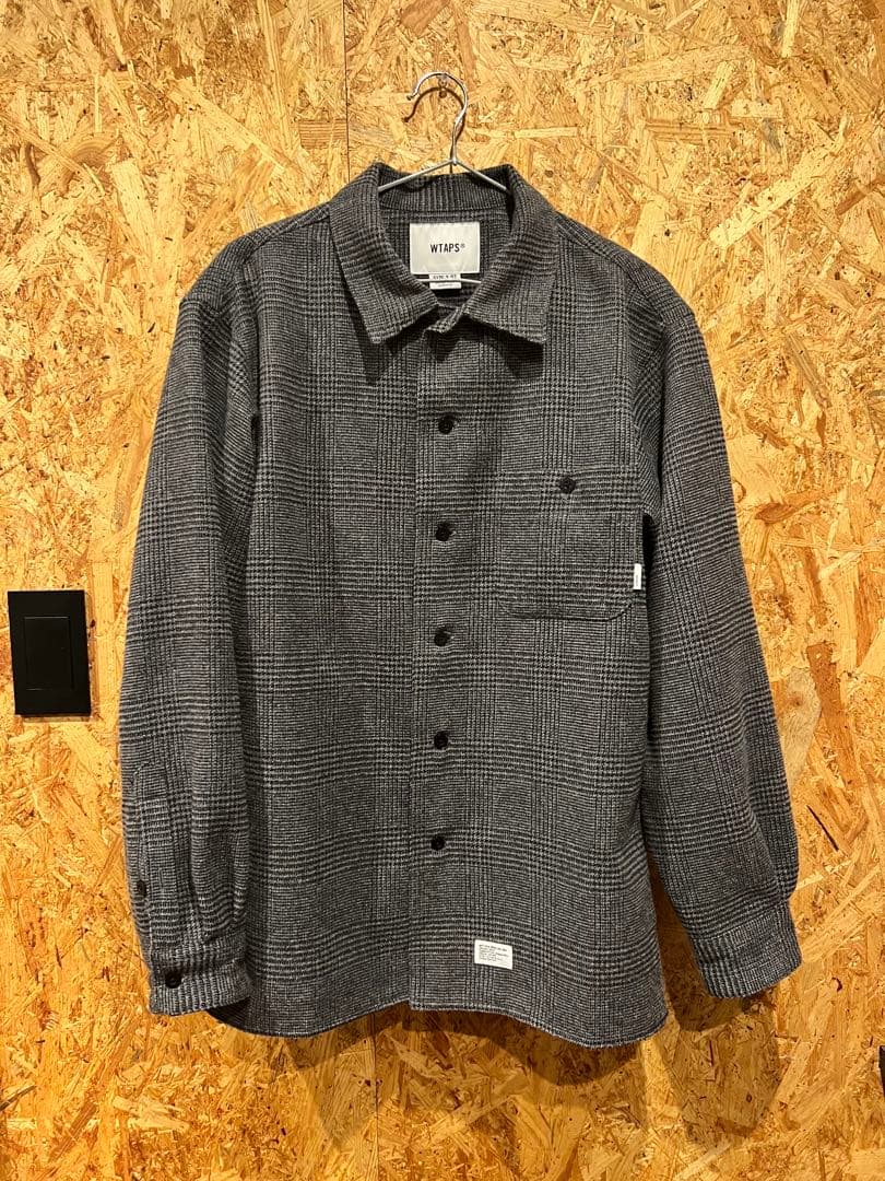 トップス WTAPS CRUMB / LS / POLY.TWEED. TEXTILE M