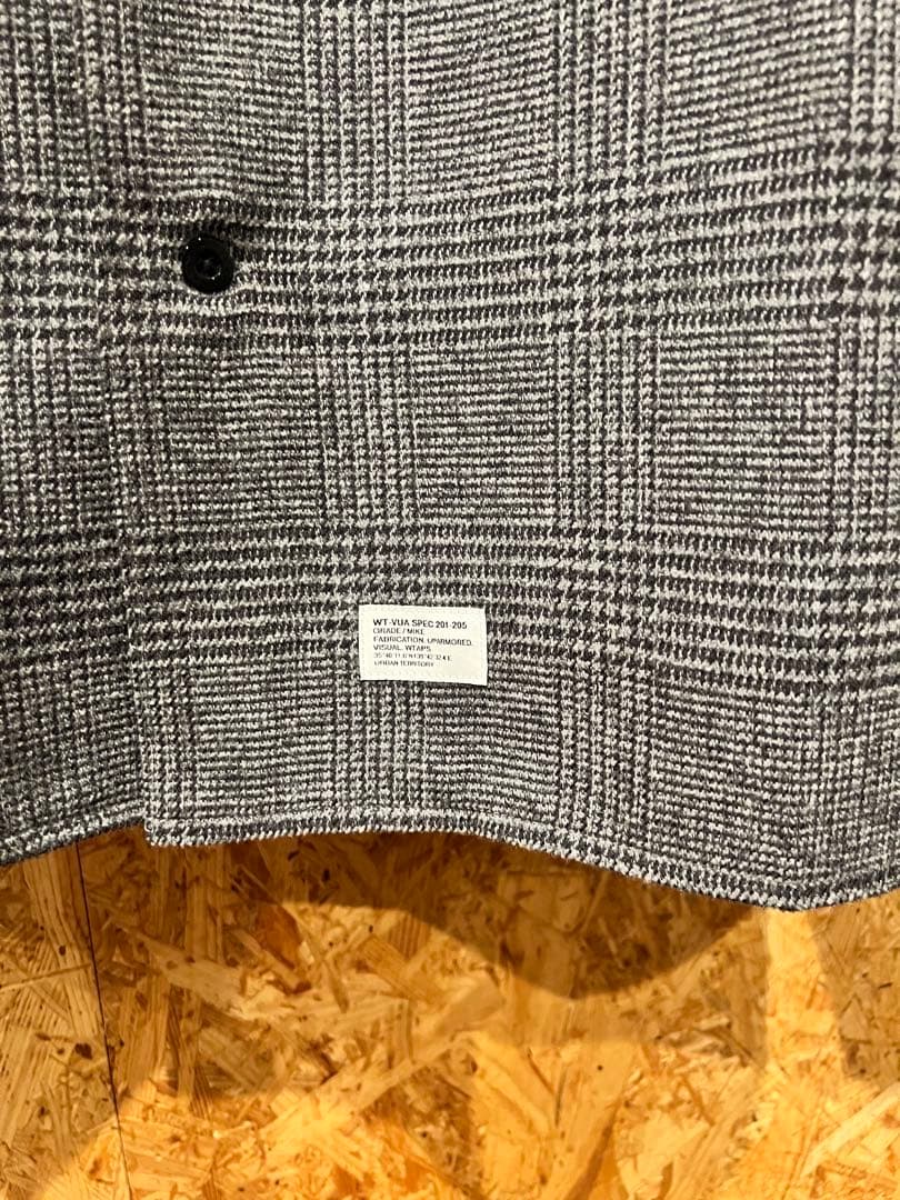 トップス WTAPS CRUMB / LS / POLY.TWEED. TEXTILE M