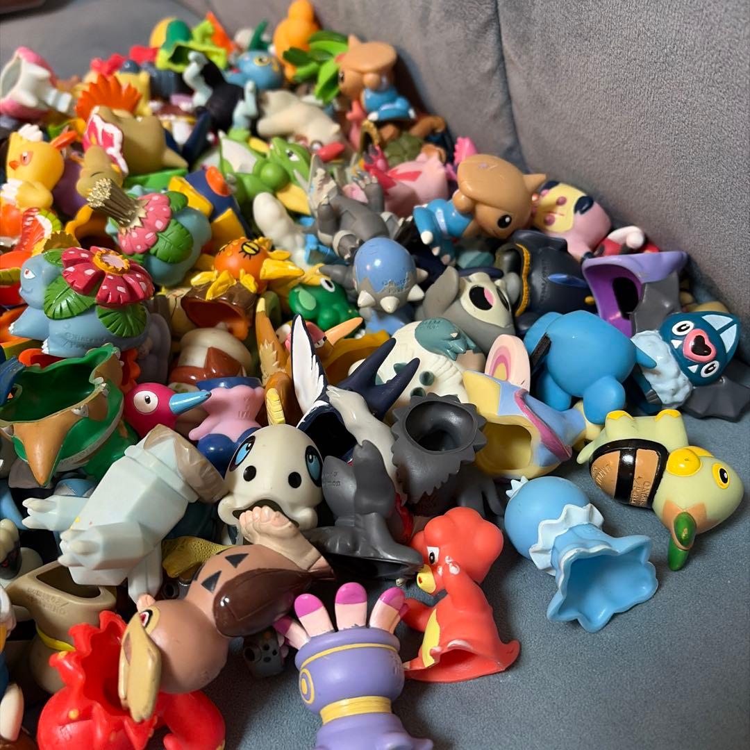 【大量213体】ポケモンキッズ フィギュア 指人形 まとめ売り 2000年初期