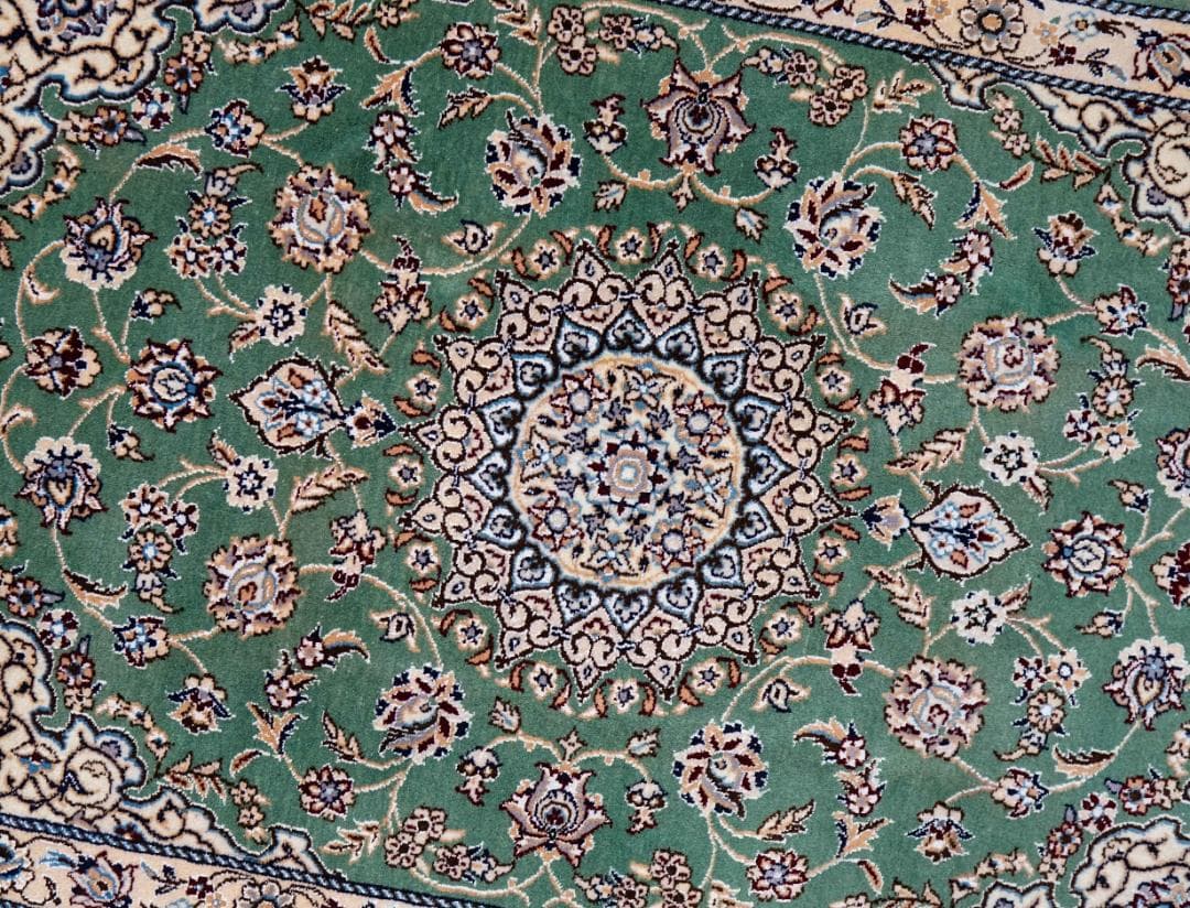 116×78cm ペルシャ絨毯 ナイン産