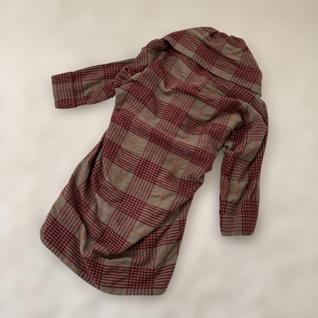 Vivienne Westwood RED LABELコート　赤　チェック