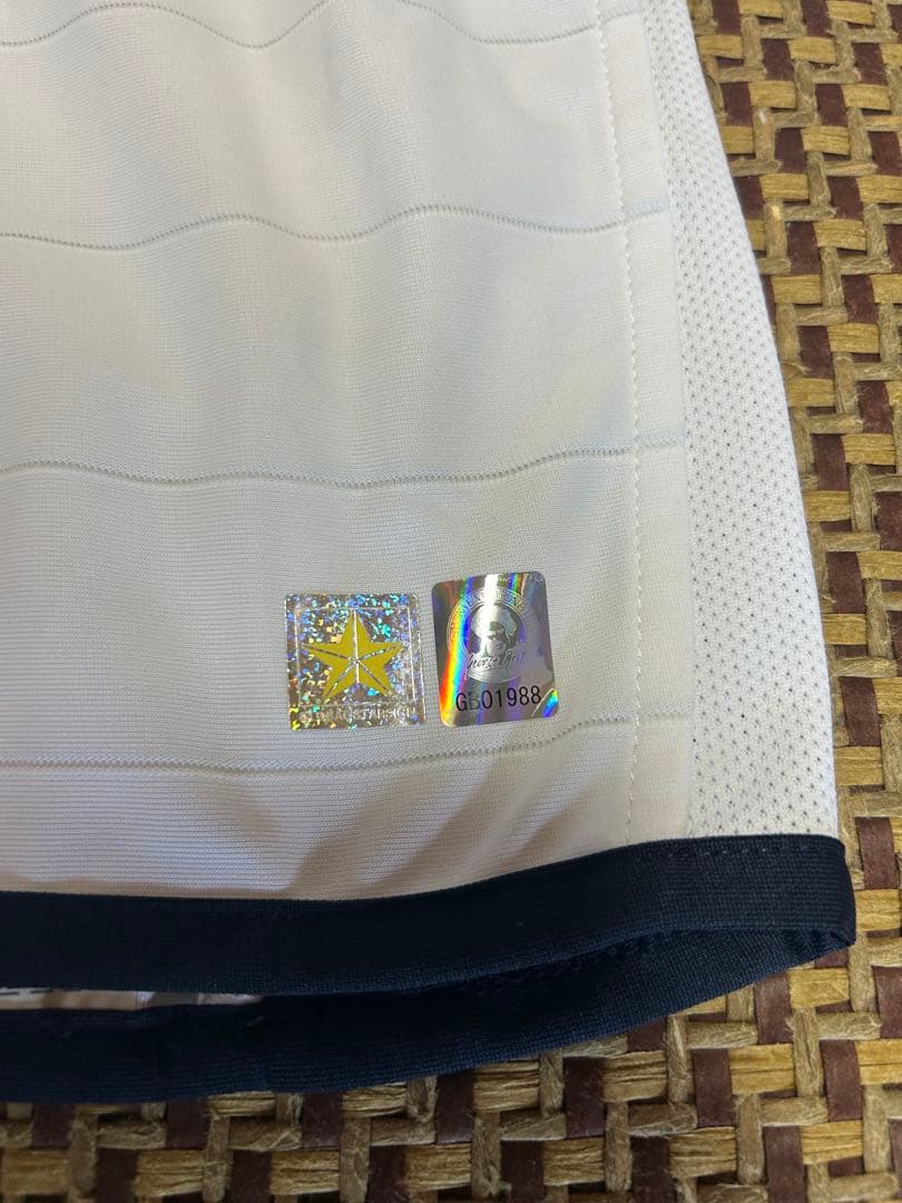 ティエリアンリ　サイン入りユニホーム　フランス代表　認証シール付き