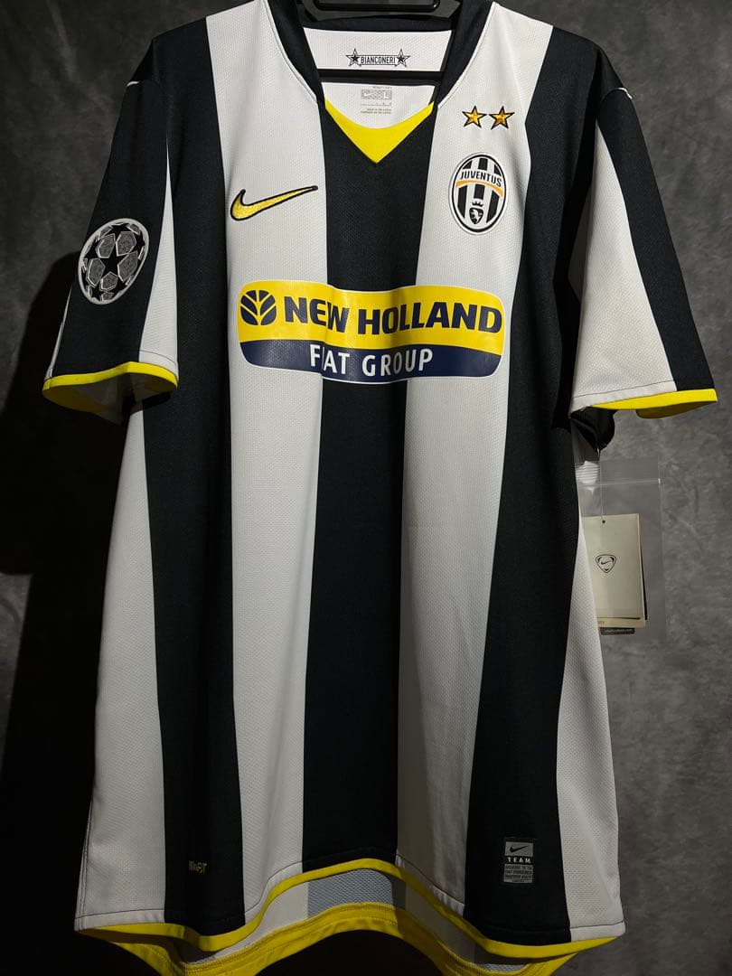 【正規品・タグ付】デル・ピエロ ＃１０ ユヴェントス０９／１０ ＣＬ仕様 (H)