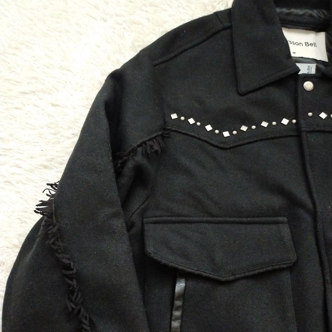 andersson bell スタッズ ウールウエスタンジャケット