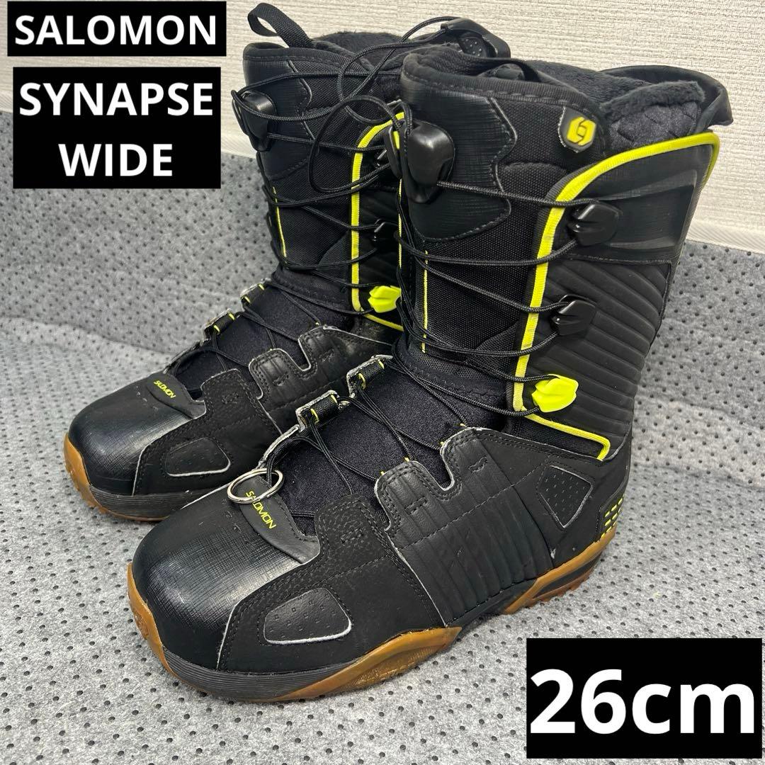 5回使用 26cm SALOMON SENAPSE WIDE シナプスワイド