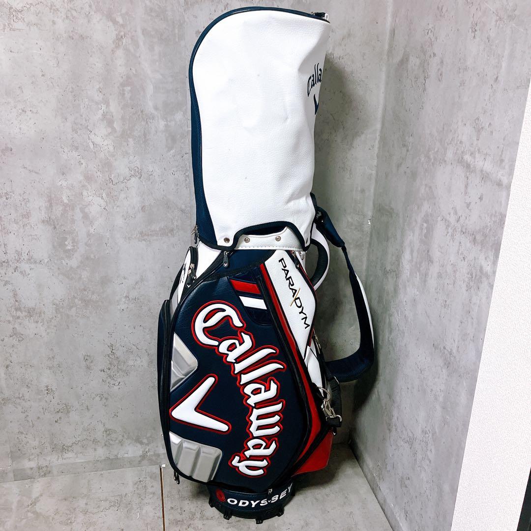 【希少】Callaway パラダイム ツアーモデル キャディバッグ トリコロール