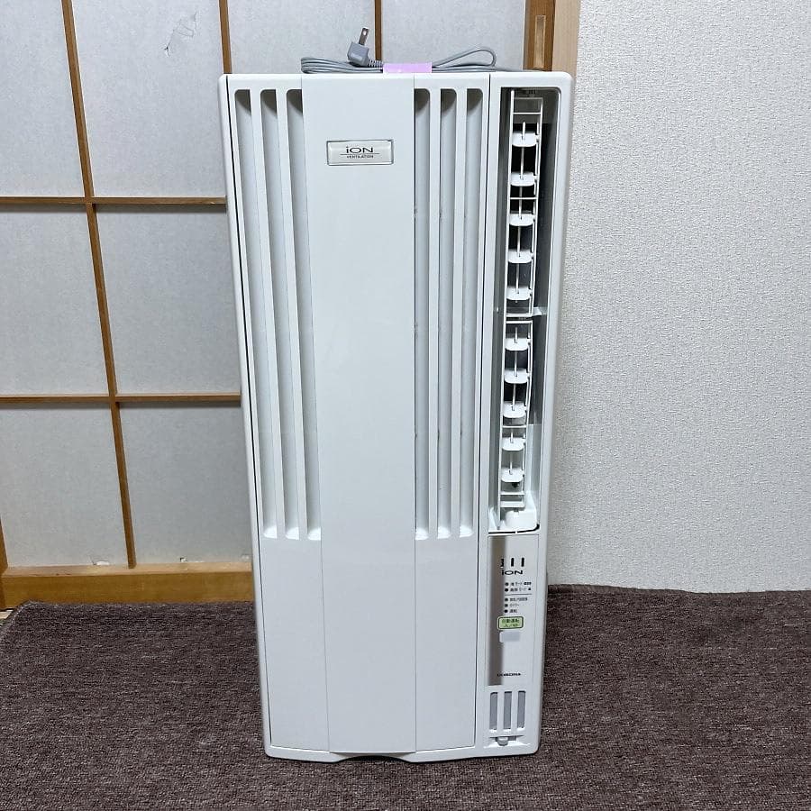 2021年製■コロナ 窓用エアコン 冷房専用 CW-FA1621 窓枠/リモコン