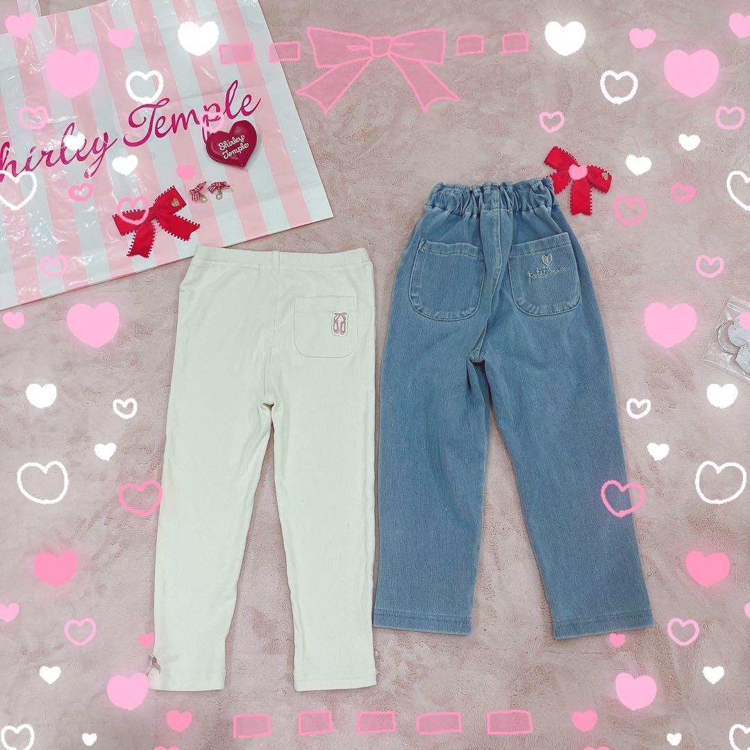 シャーリーテンプル❤️チェリーバスケット❤️ワンピ❤️チェック❤️メゾピアノ❤️カーデ❤️赤