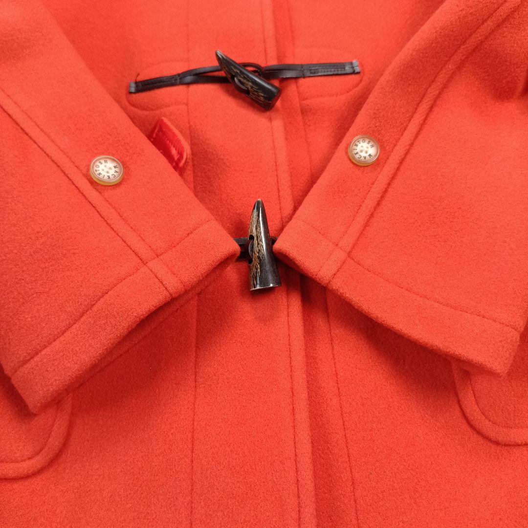 美品✨マッキントッシュロンドン　ロング丈 ダッフルコート　希少オレンジ　38