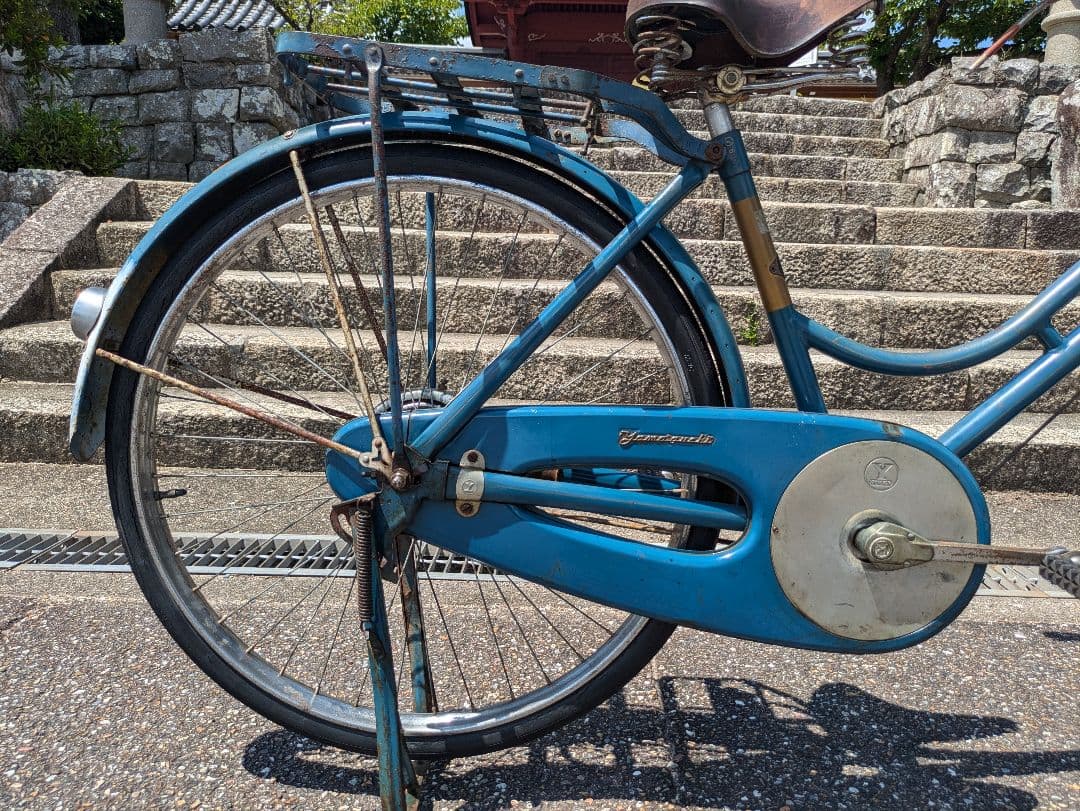 美品 山口　ゴールド号 婦人車 実用車 昭和 レトロ 自転車