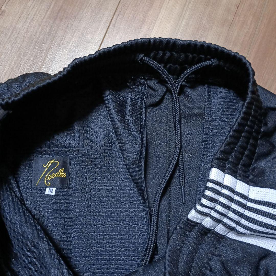 ニードルス　ジーンズファクトリー別注　ブラック ナロートラックパンツ