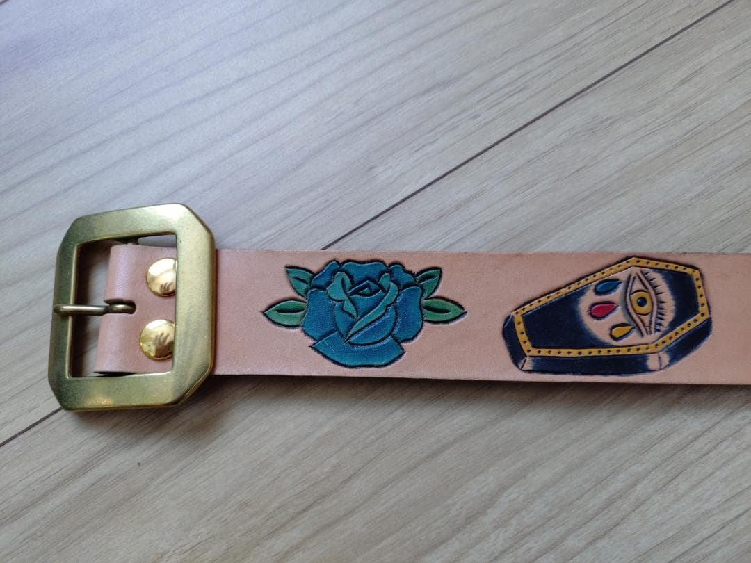 33インチ タトゥーデザインベルト オアグローリー ギャングスタービル RATS