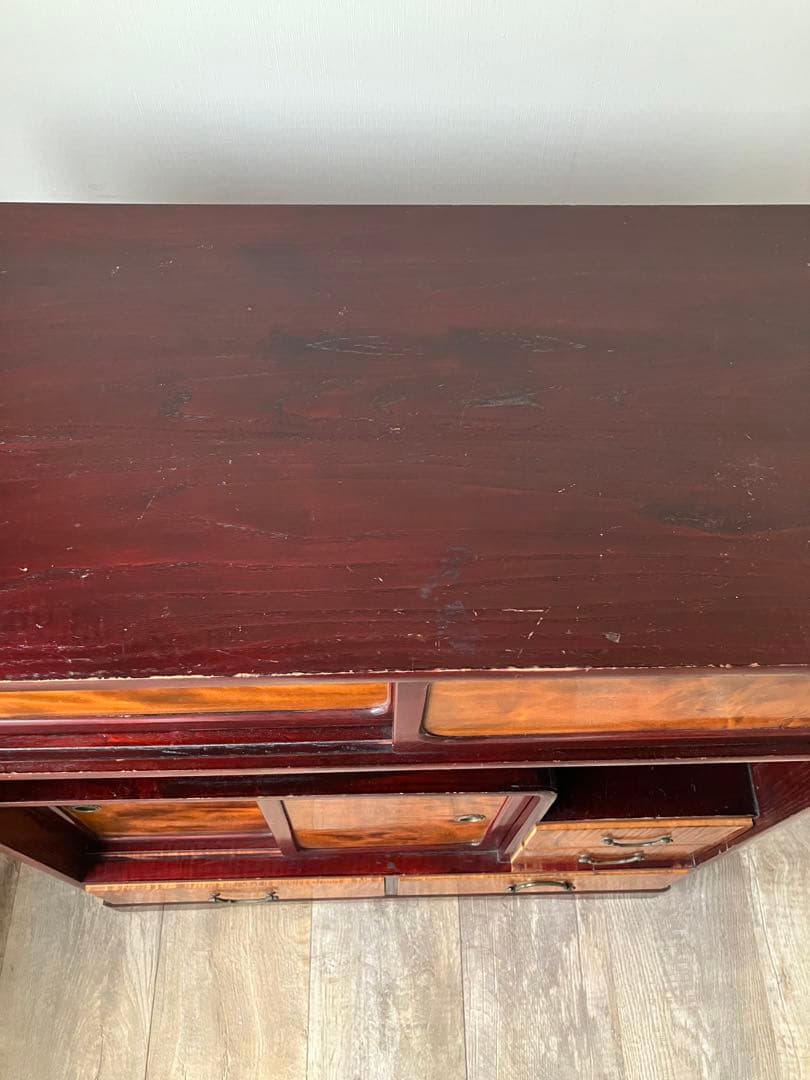 Goldマン様 茶箪笥　とても古い　水屋　天然木　小さな茶棚