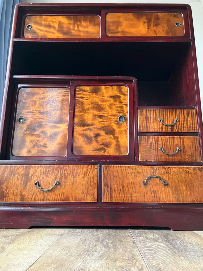 Goldマン様 茶箪笥　とても古い　水屋　天然木　小さな茶棚