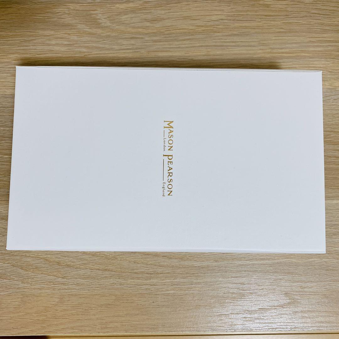 MASON PEARSON ヘアブラシ クリーニングブラシ付　　　専用ボックス入