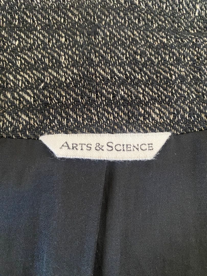 新品未使用ARTS & SCIENCE ノーカラーコート アーツアンドサイエンス