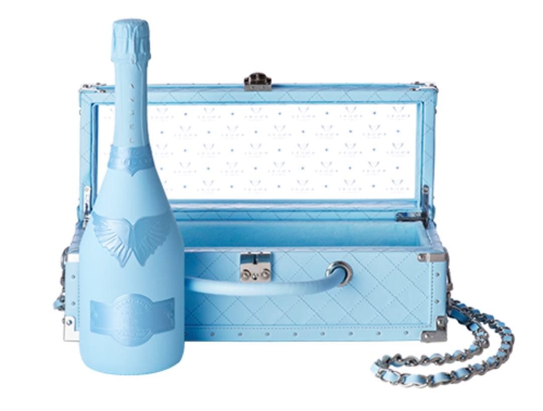 エンジェルシャンパン ドゥミセック ブルー レザータイプ