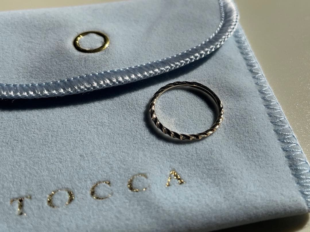 TOCCA K10YG ゴールド リング 指輪 7号