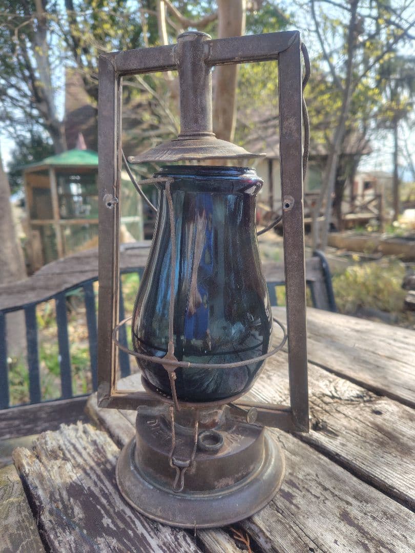 デイツランタン Dietz アンティーク ヴィンテージ 赤グローブ