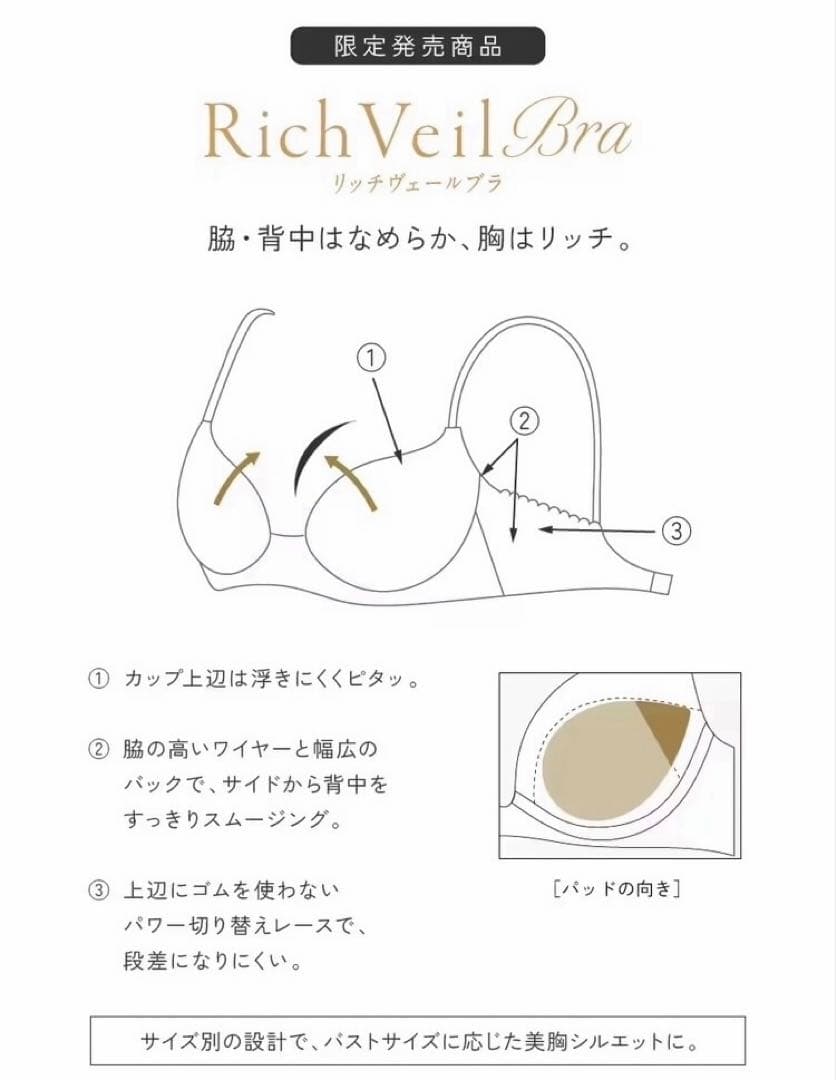 サルート　ベトナムの花嫁　D75/L　PI　06　脇高ブラ　ノーマルショーツ