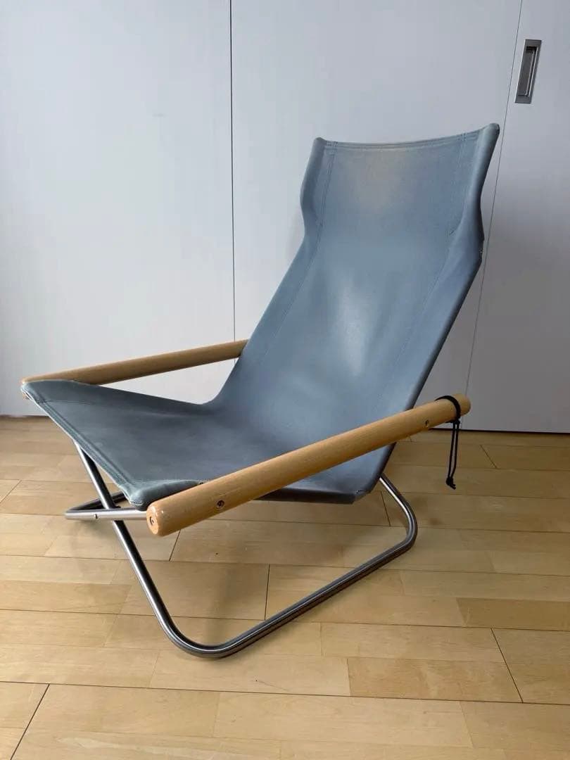 ★NychairX（ニーチェア X）ナチュラル/グレー（NY-140）