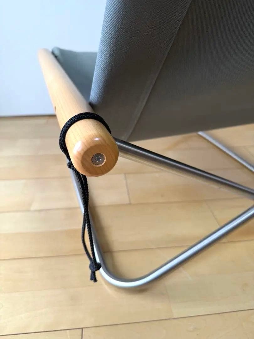 ★NychairX（ニーチェア X）ナチュラル/グレー（NY-140）