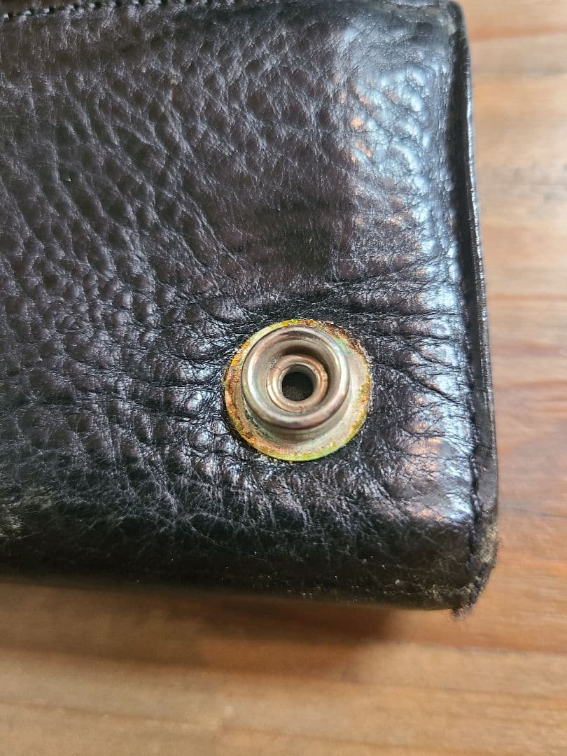 CHROME HEARTS　３FOLDクロスボール三つ折り財布