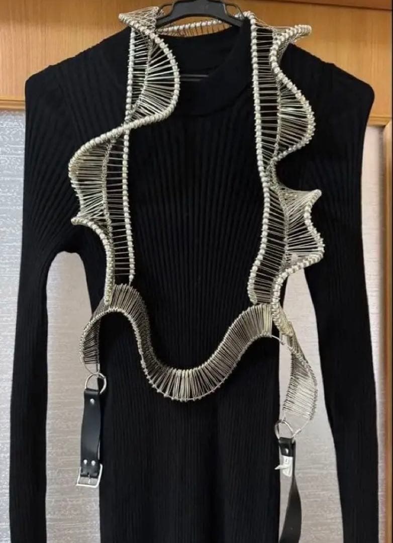 noir kei ninomiya パール安全ピンハーネス