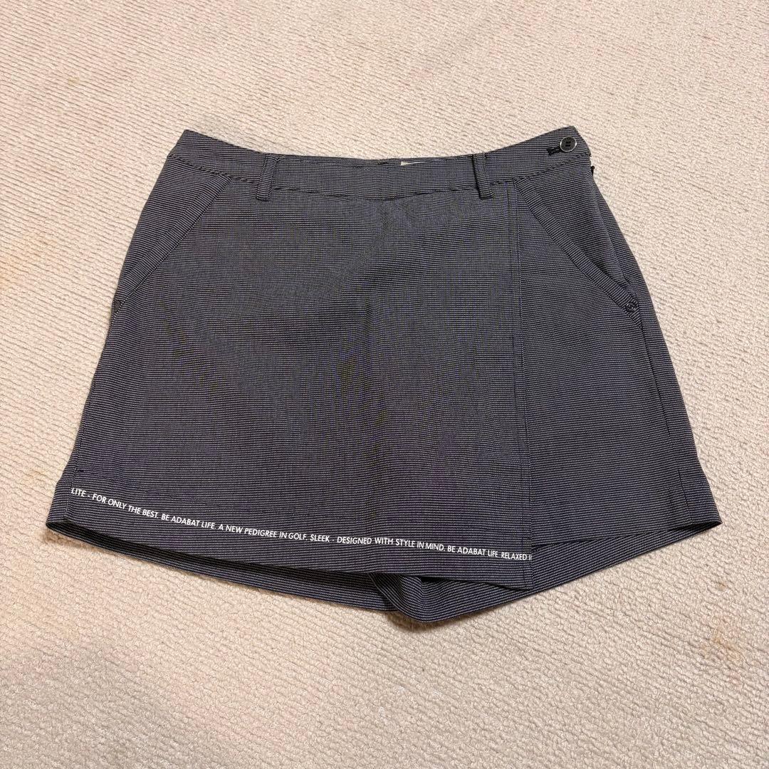 adabat アダバット　グレー スカート/ショートパンツ