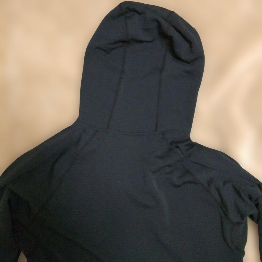 Answer4フルジップアップパーカーブラック