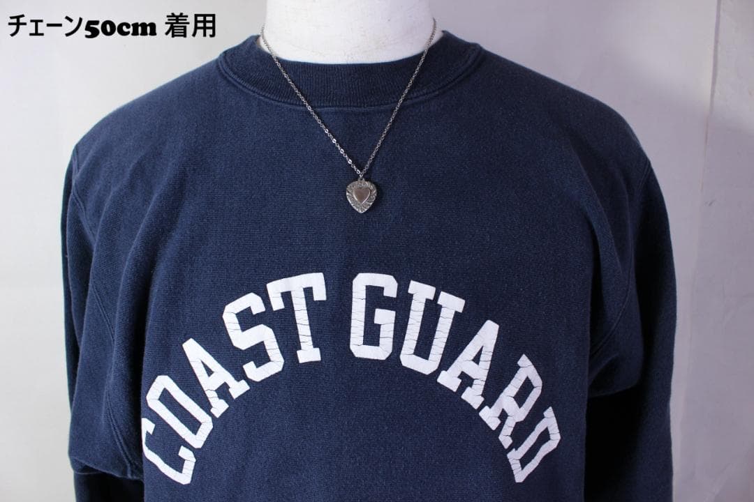 30s　スウィートハートジュエリー 両面 ハート　チャーム 波　唐草　アールデコ