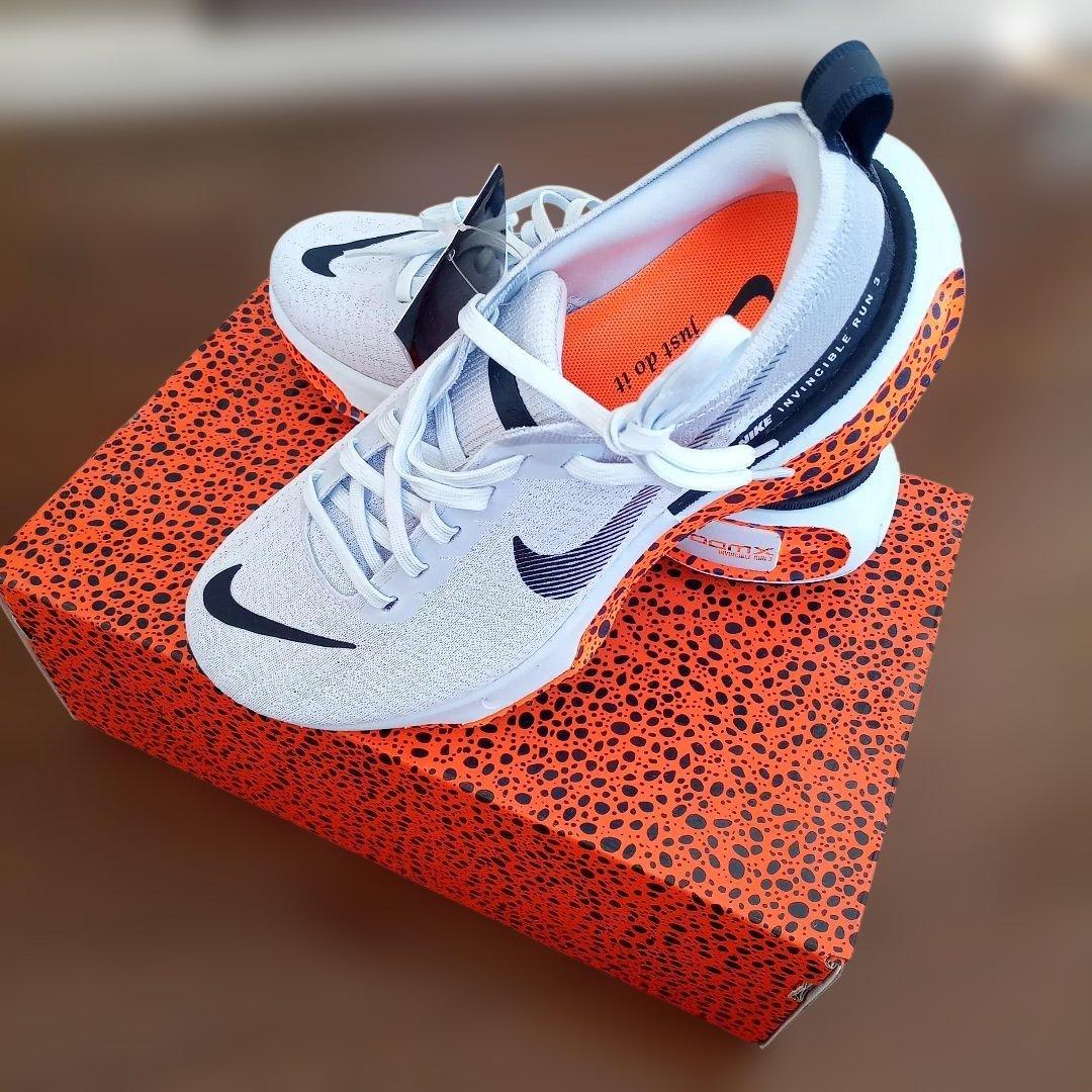 Nike Invincible Run 3 ホワイト/オレンジ/ブラック