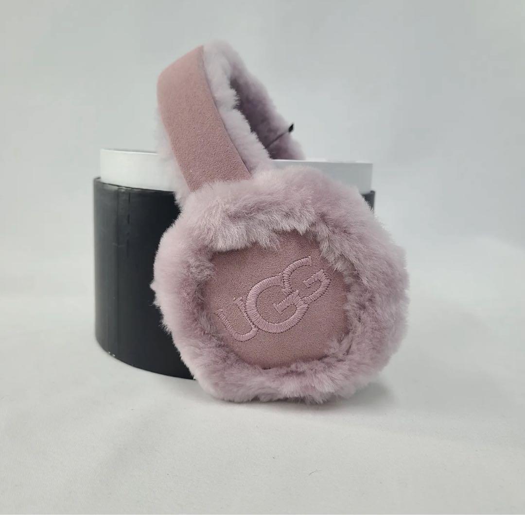 【UGG】イヤーマフ　ashen rose 完売カラー　アフェンローズ　韓国限定