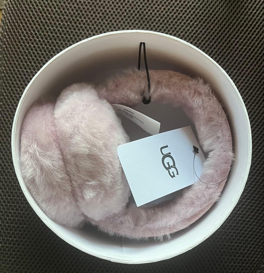 【UGG】イヤーマフ　ashen rose 完売カラー　アフェンローズ　韓国限定