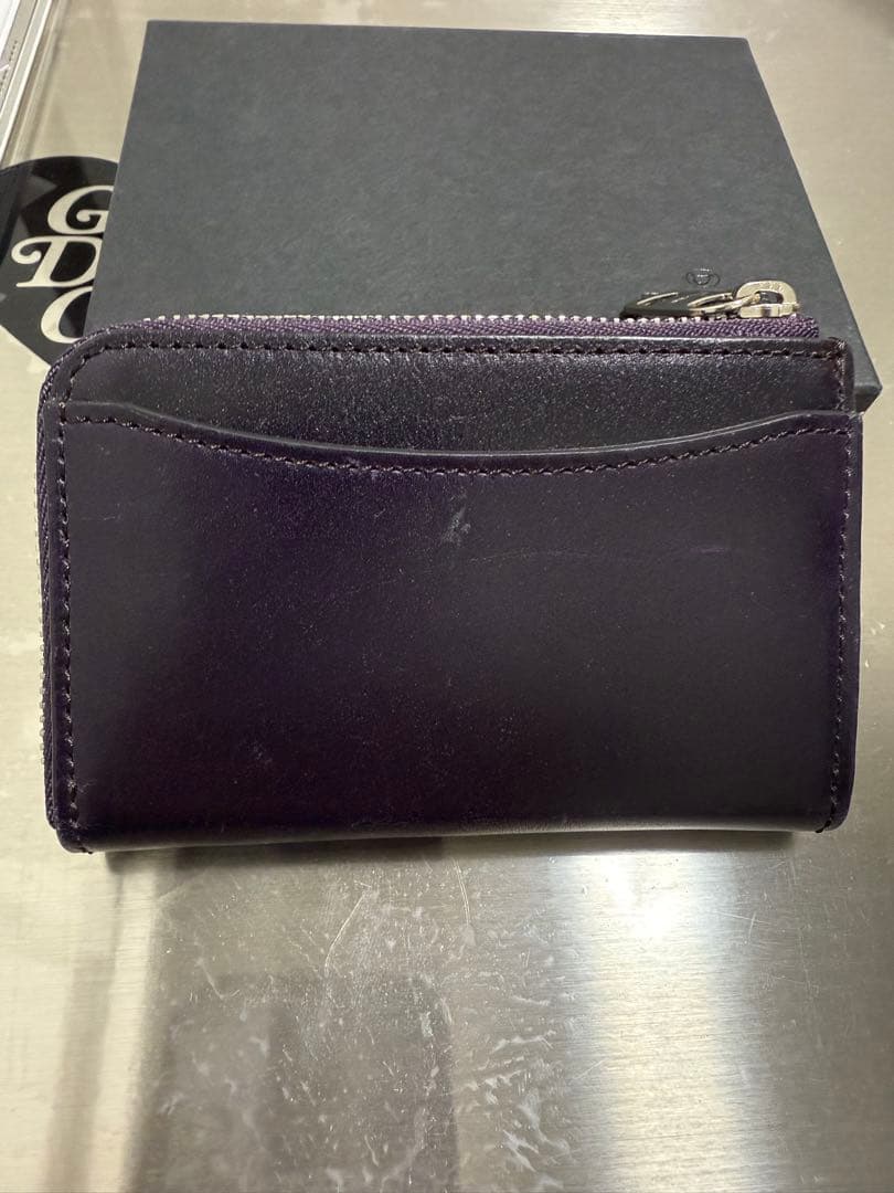 ソメスサドル　コードバーン　ディアマン ケース　パープル希少