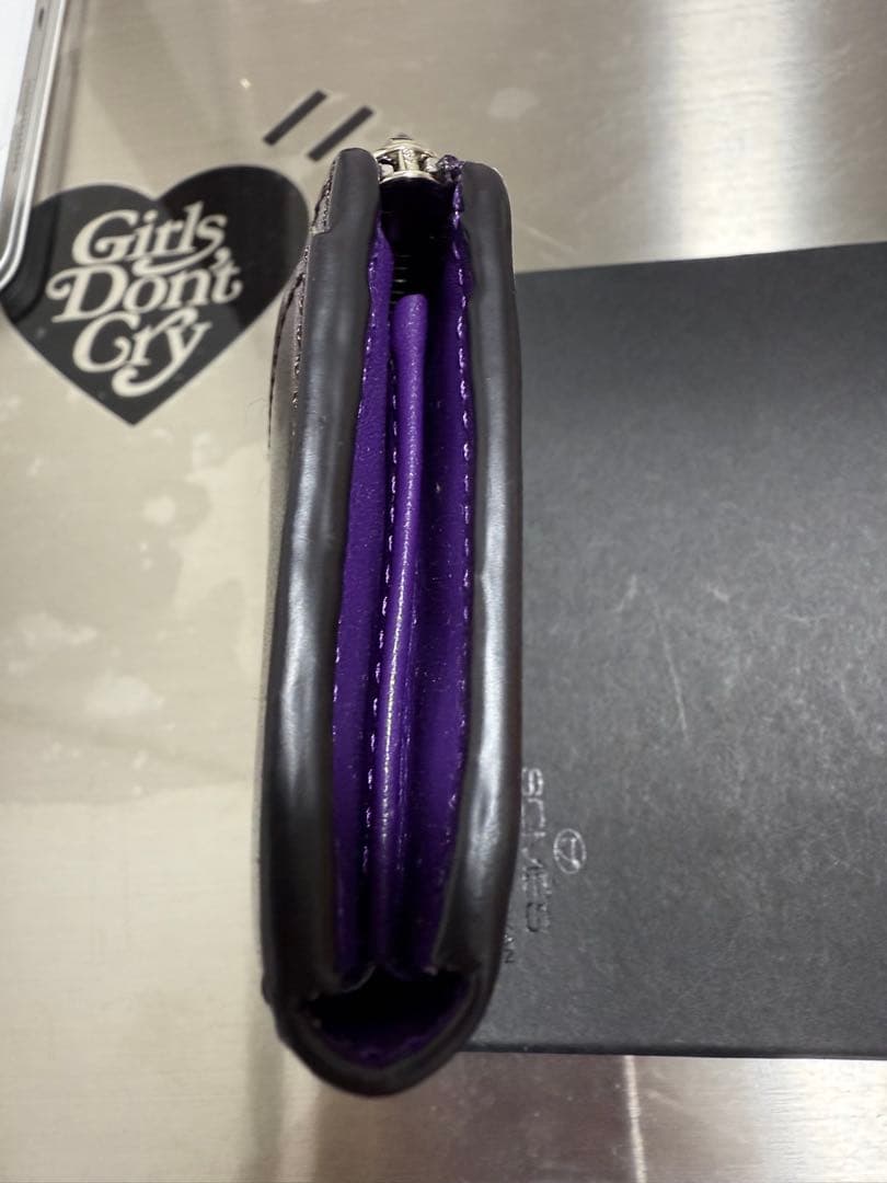 ソメスサドル　コードバーン　ディアマン ケース　パープル希少