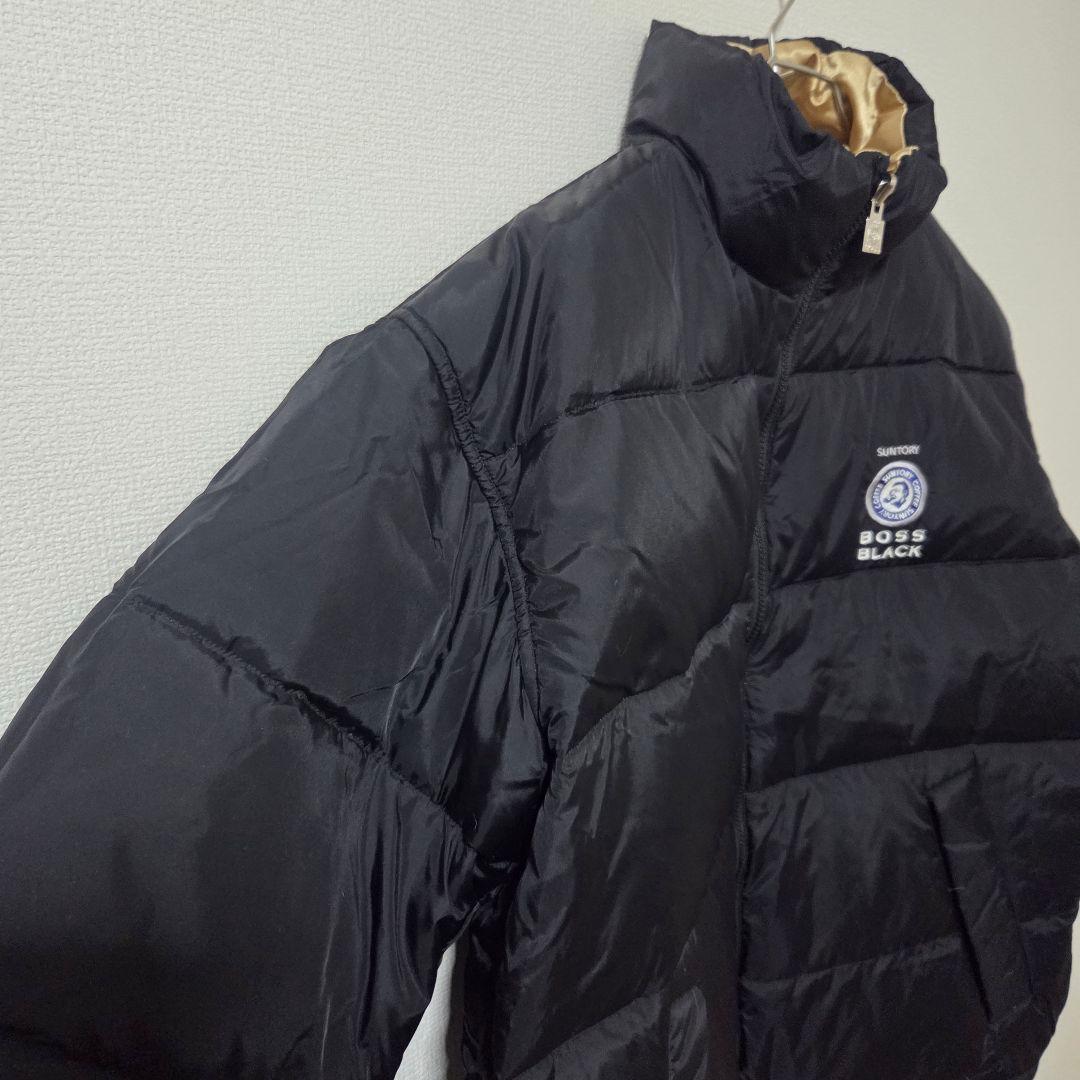 【新品未使用/幻の金黒】ボスジャン リバーシブル ダウンジャケット 非売品 希少