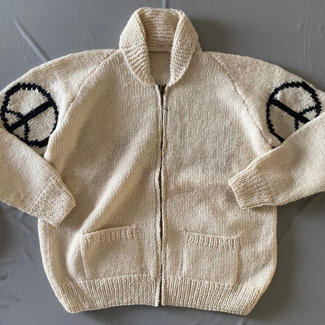 Macmahon Knitting Mills ピース カウチン ニット