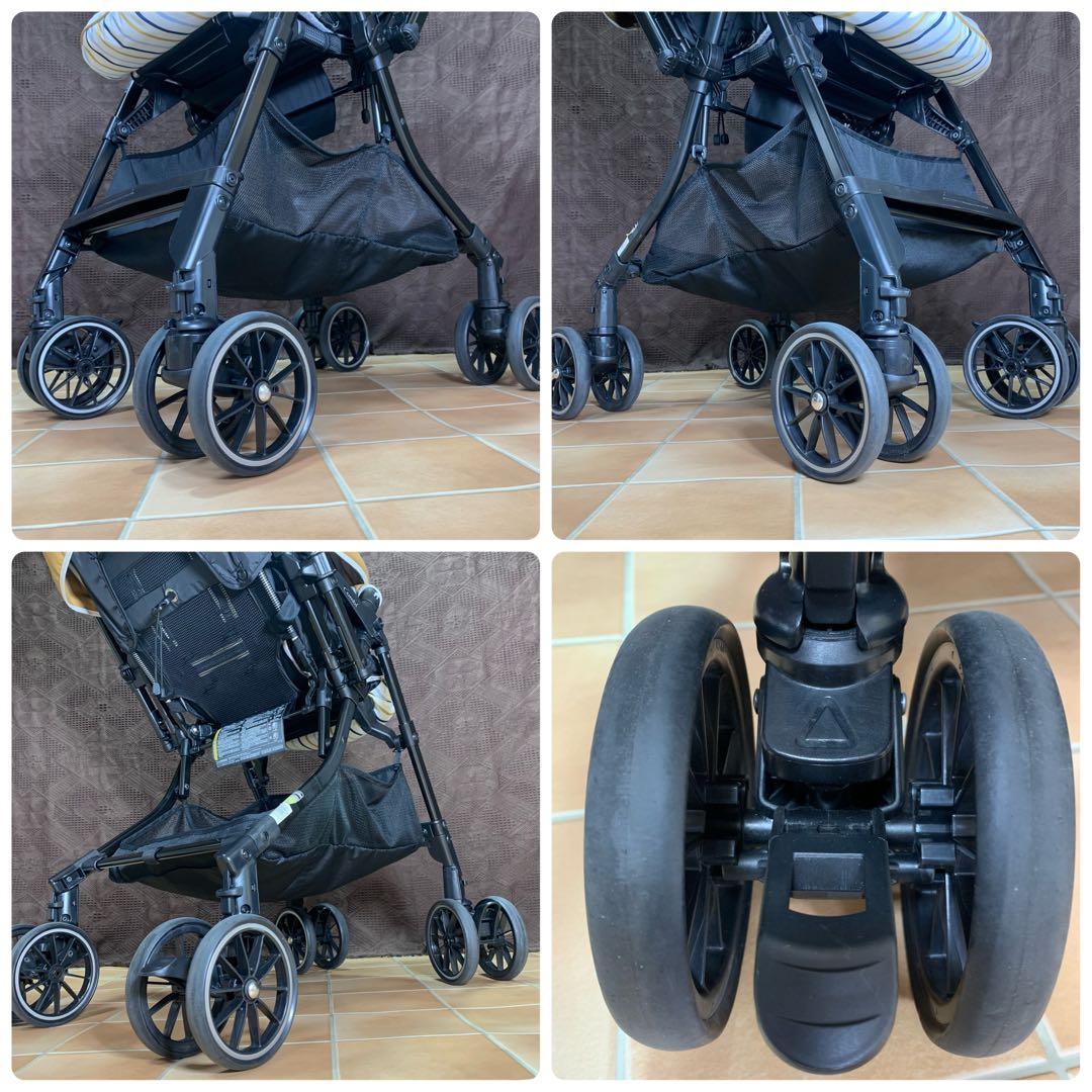 【極美品】✨極上クリーニング済み✨コンビ ホワイトレーベル スゴカル 4キャス