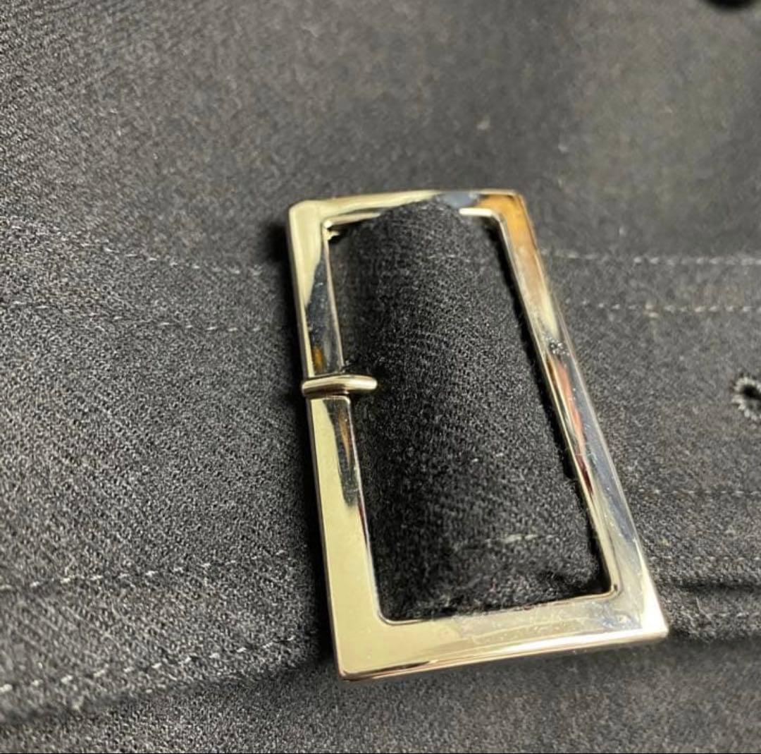 ポールスミス フェザー柄 トレンチコート 17AW 黒 S