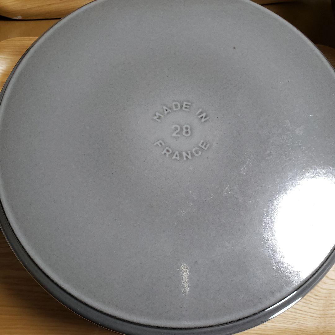 ストウブ ピコ ココット ラウンド 28cm グレー(グラファイトグレー)