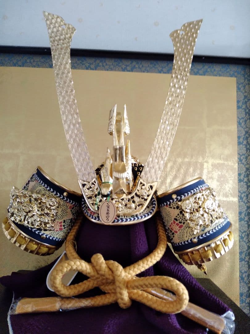 京甲冑 竹麻呂作「嵐山」15号 鑑別書付めのう・水晶